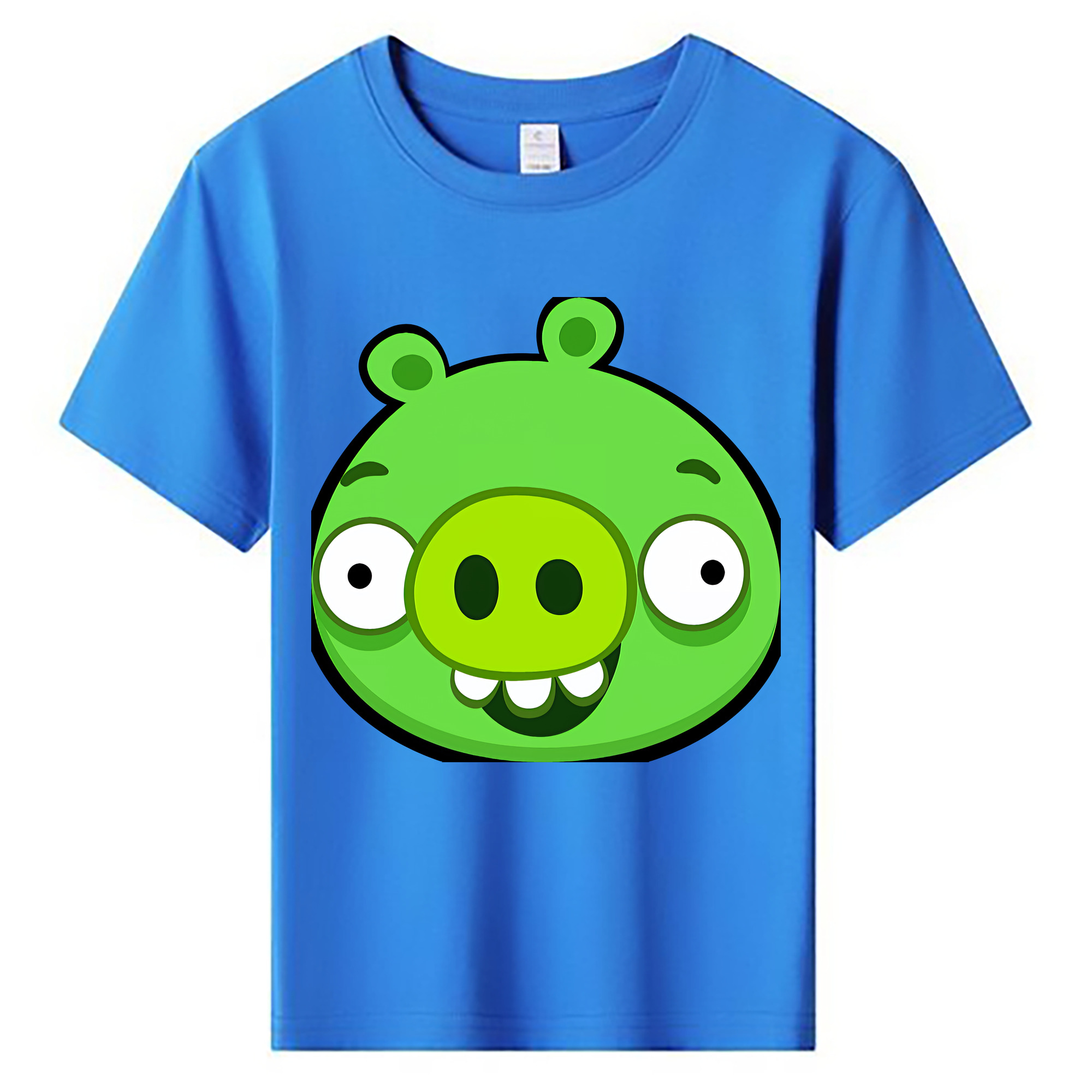 （画像用） Angry Birds アングリーバード 綿100％キッズTシャツ（フロントプリント）